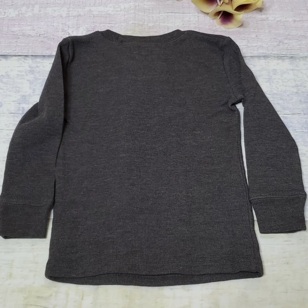 Kid's Jumping Beans Dino Graphic Thermal Top